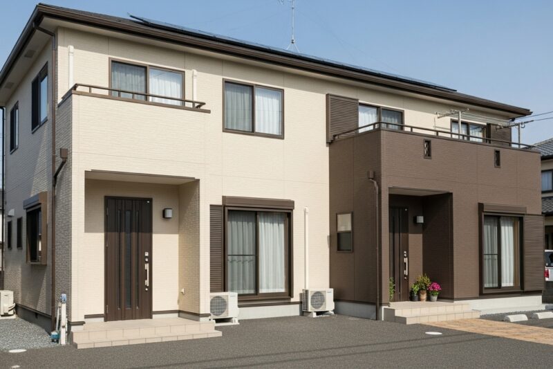 外壁をベージュ×ブラウンに！後悔しない配色とおしゃれな事例