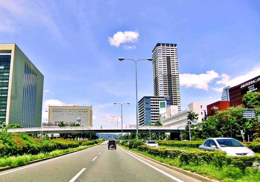 豊中市にある千里中央の風景写真