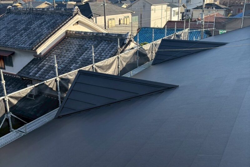 奈良県奈良市 ガルテクトカバー工事 2枚目 AFTER
