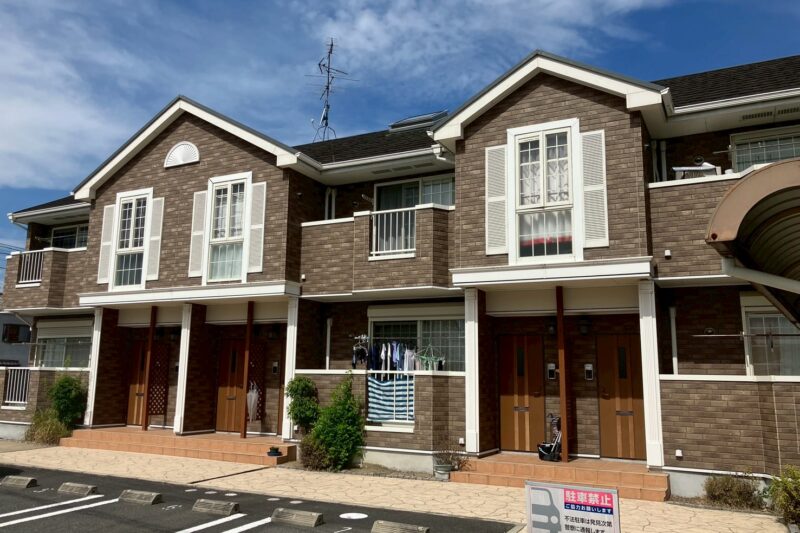 奈良県天理市 ハイツ 外壁塗装 2枚目 BEFORE