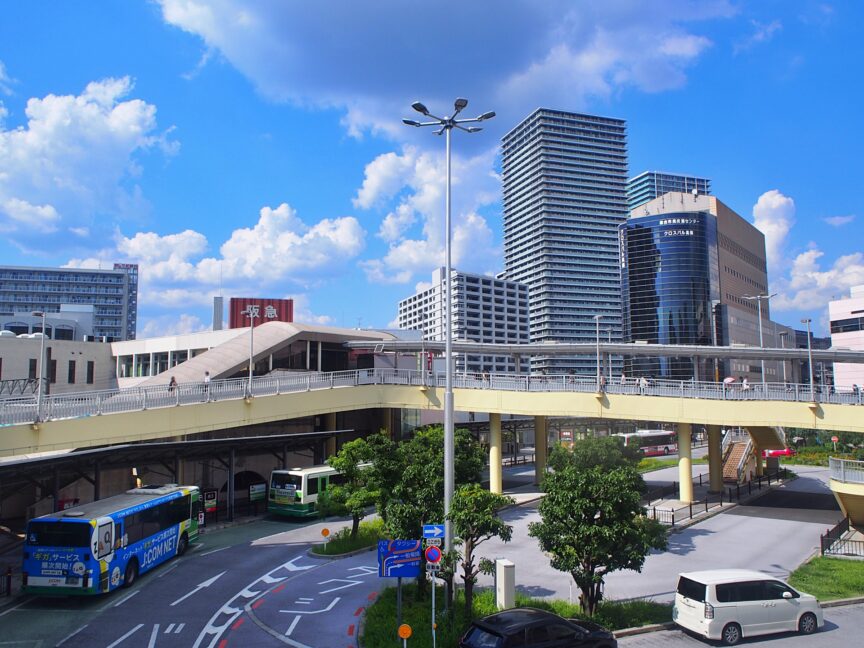 高槻駅周辺の風景写真
