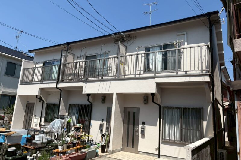 大阪府 大東市 賃貸住宅 外壁屋根改修工事 2枚目 AFTER