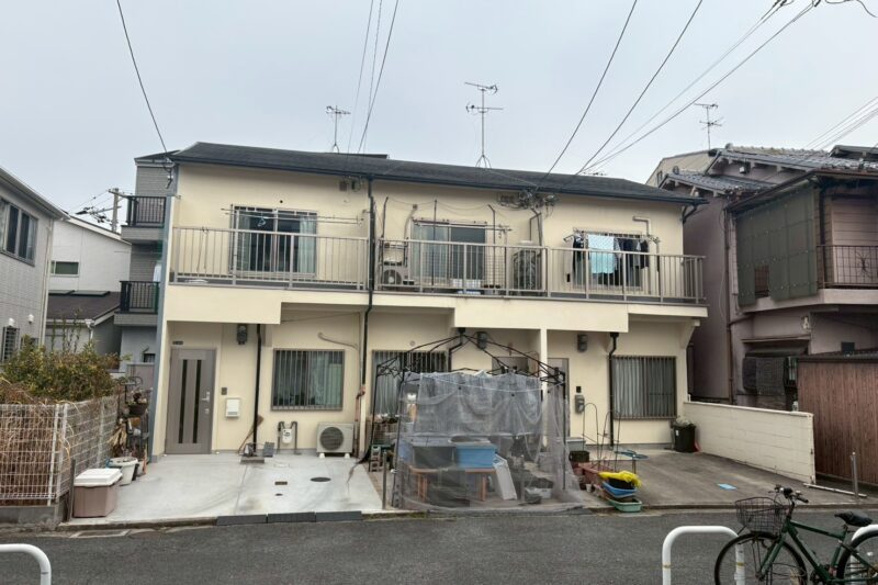 大阪府 大東市 賃貸住宅 外壁屋根改修工事 2枚目 BEFORE